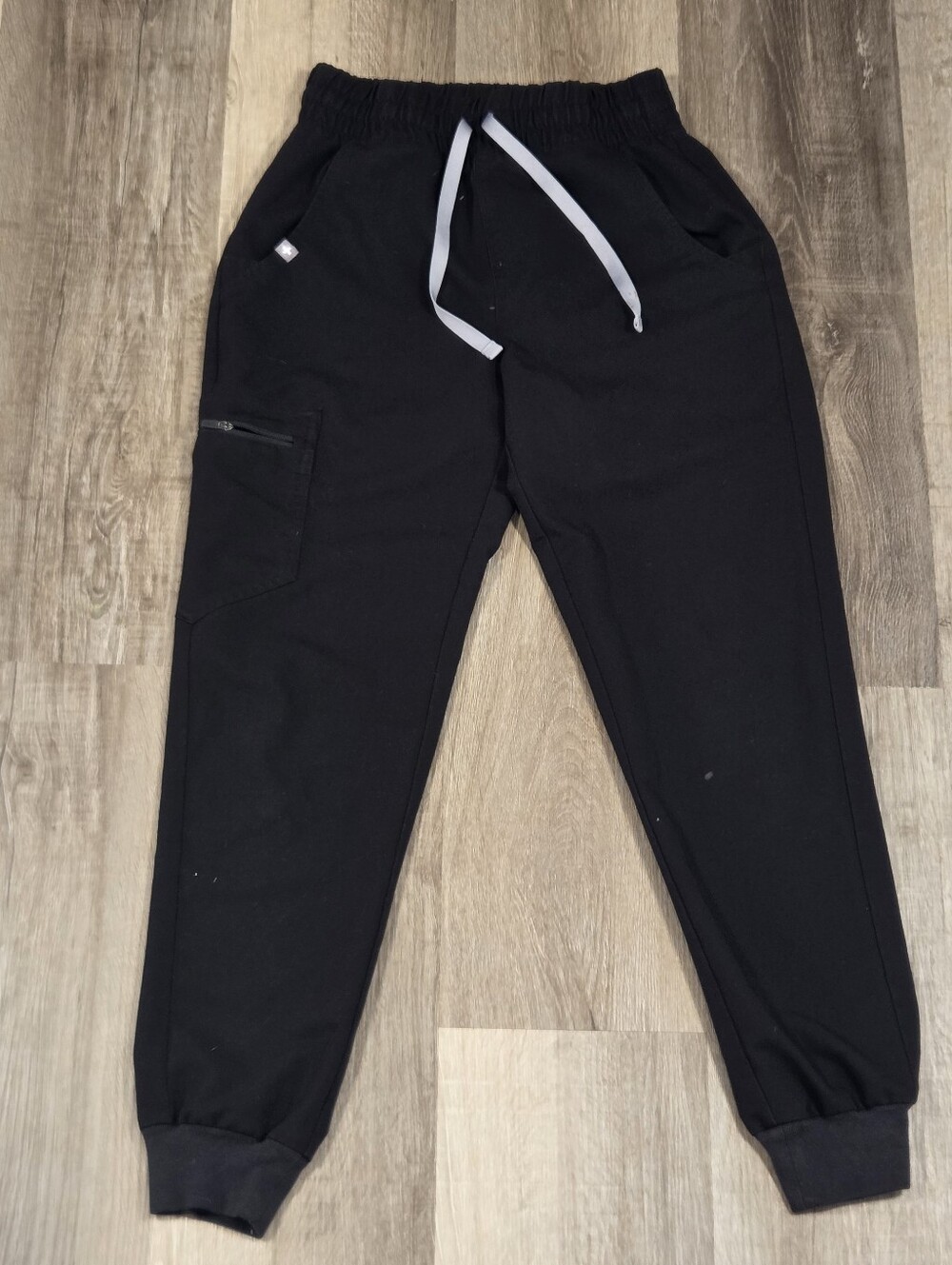 FIGS Technical Collection Women’s Scrub Pants Joggers Black Size XXS